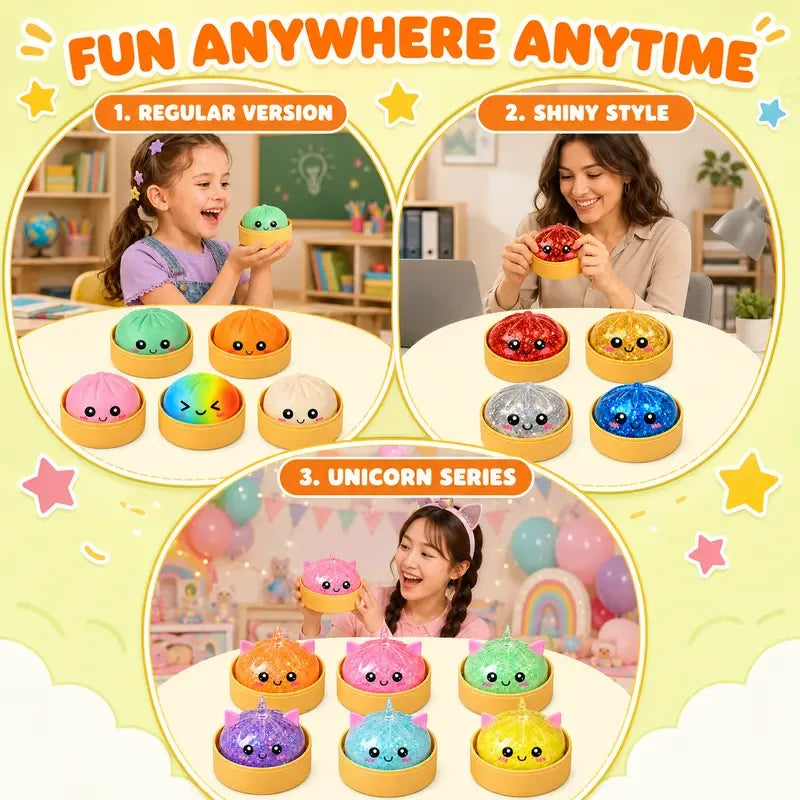 Kawaii Dumpling Stress Relief Toy