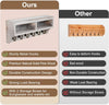 Rustic Wood Wall Mail Organizer