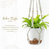 Mkono Hanging Planter Set