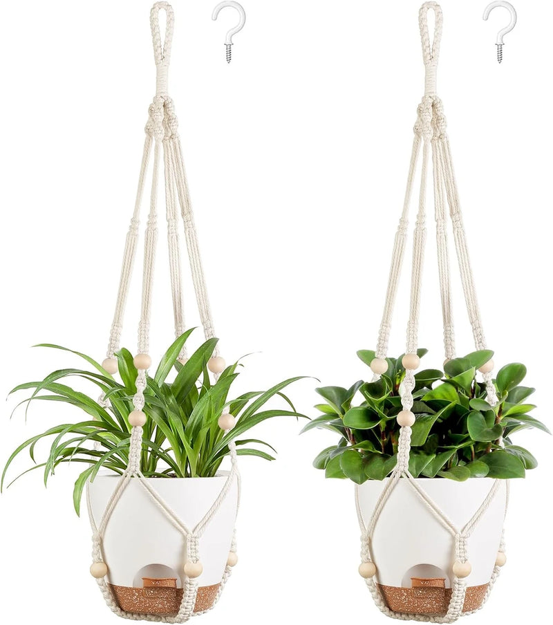 Mkono Hanging Planter Set