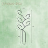 Metal Leaf Indoor Plant Trellis