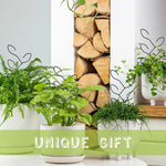 Metal Leaf Indoor Plant Trellis