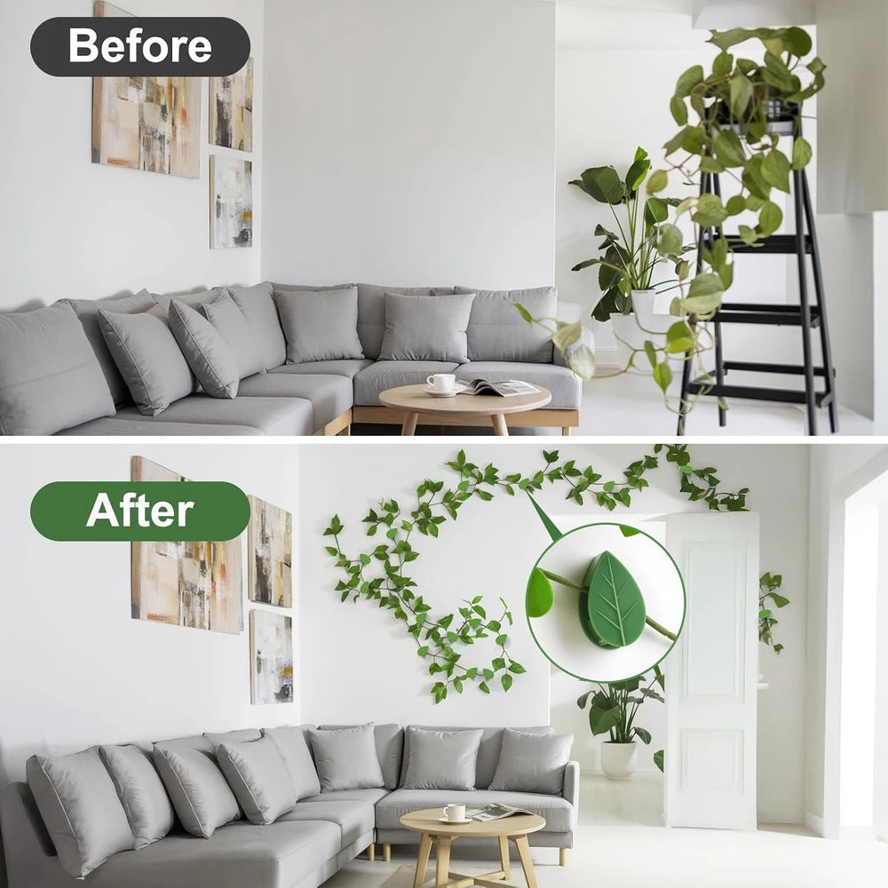 Self-Adhesive Plant Wall Clips