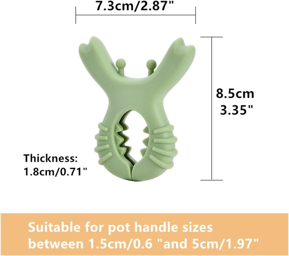 Silicone Pot Lid Support and Spoon Rest