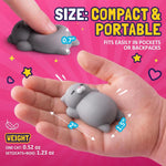 Mini Silicone Squishy Cat Set