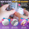 Mini Silicone Squishy Cat Set