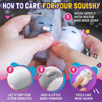 Mini Silicone Squishy Cat Set
